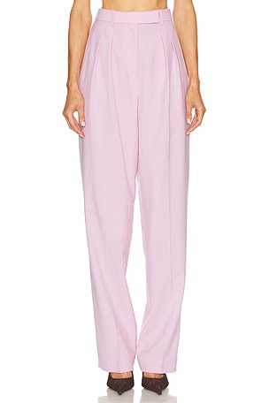 Alex Perry Tailored Trouser in Pink