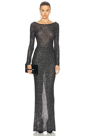 Aya Muse Ciro Dress in Black | FWRD