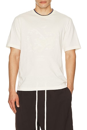 adidas by Wales Bonner x Y-3 Graphic Tee in Cream