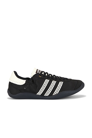 adidas by Wales Bonner Karintha Lo Satin Sneaker in Black