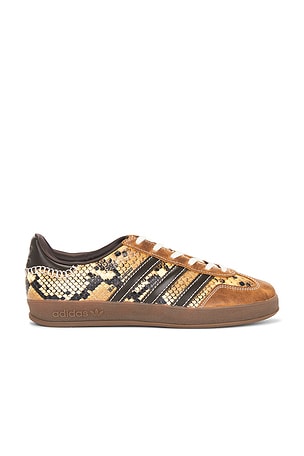 adidas by Wales Bonner Gazelle Snake Sneaker in Brown