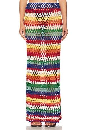 All That Remains Jonie Skirt in Red,Blue