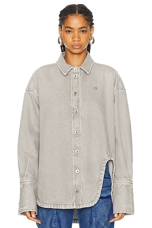 Bottega Veneta Short Sleeve Top in Bubble & Tulip | FWRD Bottega Veneta Short Sleeve Top in Bubble & Tulip | FWRD