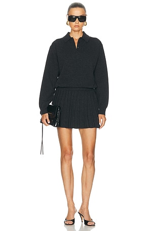 ALAÏA Batwing Jumper in Blanc | FWRD
