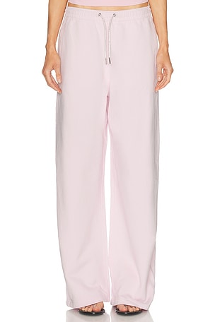 Alexander Wang Mid Rise Sweatpant in Pink