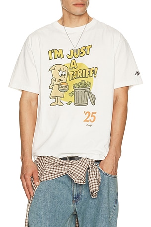 AWGE Tariff Tee in White