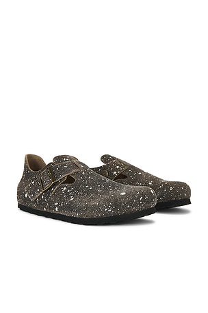 Birkenstock 1774 x Song For The Mute London The Artist Vl Taupe Splash Mule in Brown