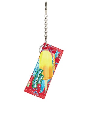 Balenciaga Keyring Snack Pouch in Red