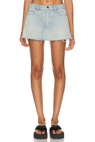Balenciaga Denim Skort in Blue
