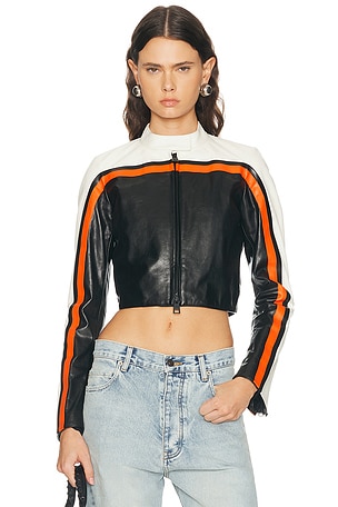 Balenciaga Small Biker Jacket in Multi