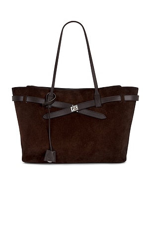 Balenciaga Bel Air Large Tote Bag in Brown