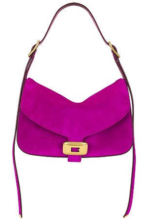 Balenciaga Clicca Medium Shoulder Bag in Purple