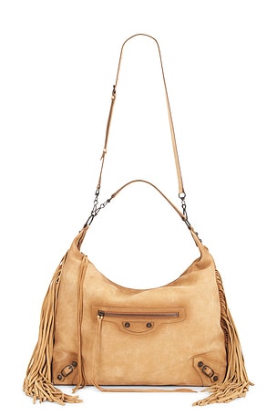 Balenciaga Le City Medium Hobo Bag in Brown