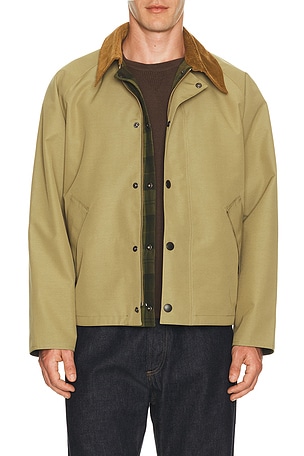 Barbour Reversible Jacket in Olive
