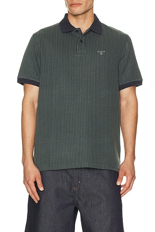 Barbour Harworth Tailored Polo in Blue