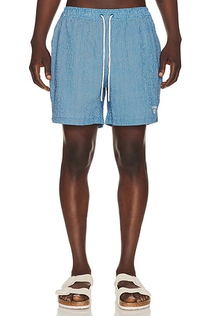 Barbour Somerset Swim Short in Baby Blue
