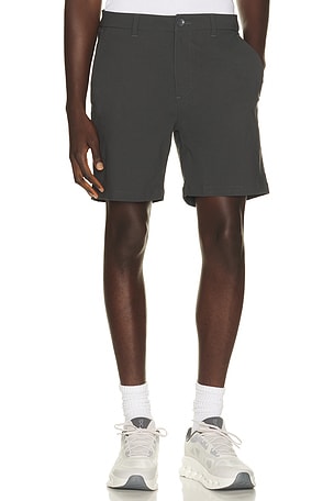 Beyond Yoga Element Men's 7 Chino Short in Black