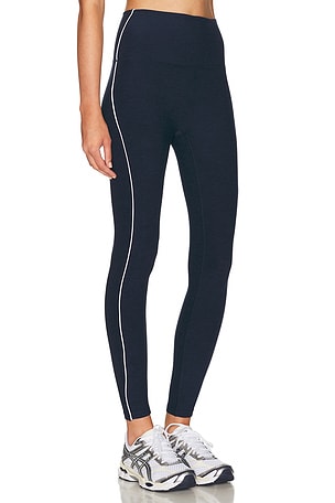 Beyond Yoga Spacedye Streamline Legging in Navy