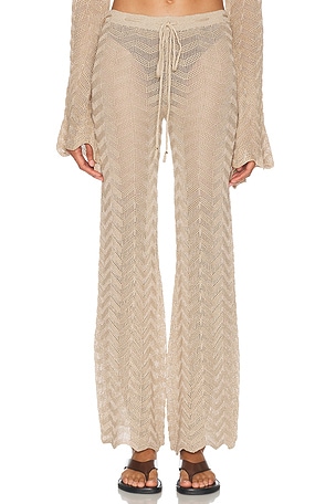Bananhot Bia Pant in Metallic Gold