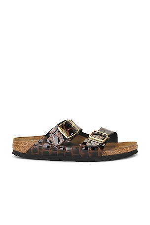 Bottega Veneta Flash Buckle Sandals in Grass | FWRD