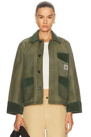 BODE Waxed Craft Jacket in Green