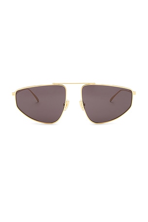 Bottega Veneta Light Ribbon Pilot in Metallic Gold