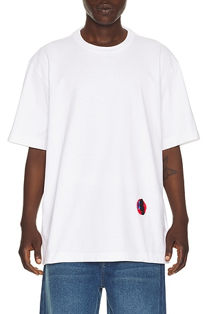 Bottega Veneta T-Shirt Cotton Single Jersey in White