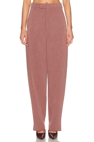 Bottega Veneta Tapered Trouser in Brick