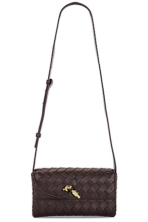 Bottega Veneta Candy Cassette Bag in Cob & Gold | FWRD Bottega Veneta Candy Cassette Bag in Cob & Gold | FWRD