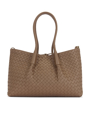 Bottega Veneta Medium Pinacoteca Bag in Taupe