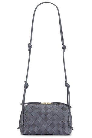 Bottega Veneta Concert Pouch in Grey