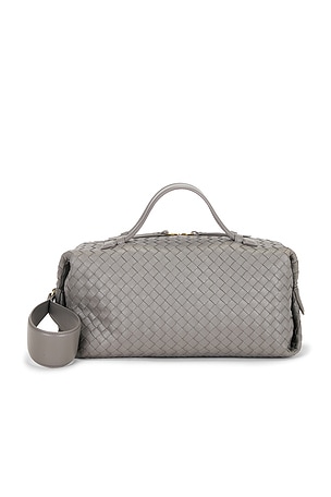 Bottega Veneta Gioco Shoulder Bag in Grey