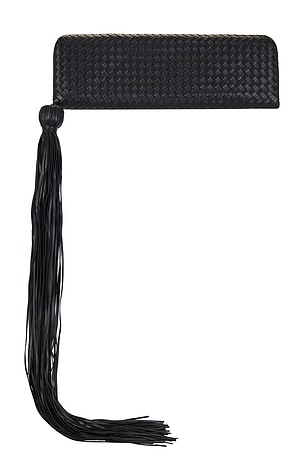 Bottega Veneta Serata Clutch in Black