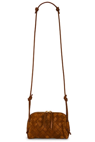 Bottega Veneta Concert Pouch in Brown