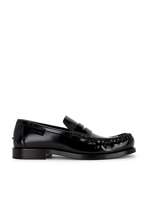 Bottega Veneta Penny Loafer in Black