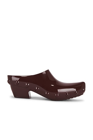 Bottega Veneta Mule Pump in Burgundy