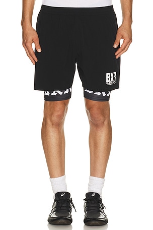 Born x Raised Bxr Sport: On The Turf Shorts in Black