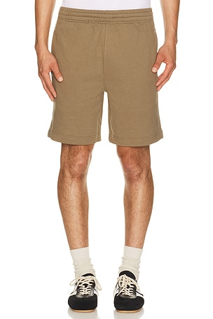 Burberry Shaun Check Piping Short in Brown