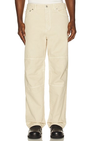 Burberry Corban Trousers in Cream