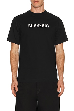 Burberry Seth Tee in Black