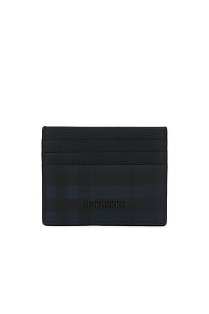 Burberry Tall Sandon Card Holder in Navy