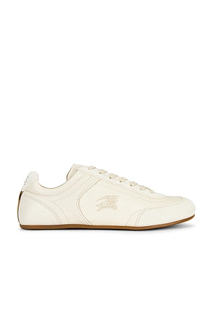 Burberry Knight Trainer in Cream