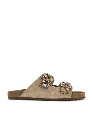 Burberry Urchin Sandal in Taupe