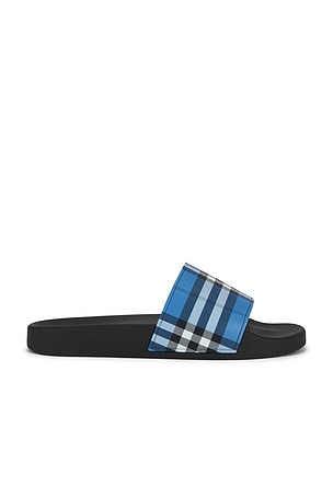 Burberry Furley Slide in Blue