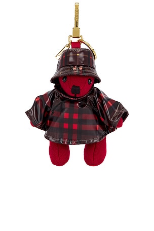 Burberry Thomas Raincoat Charm in Red
