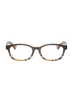 Burberry Rectangular Eyeglasses in Brown