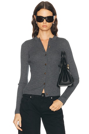 Burberry Rae Cardigan in Grey