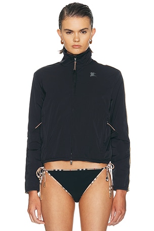 Burberry Angela Reversible Jacket in Black