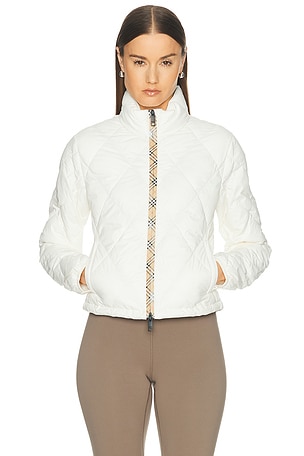 Burberry Bramford Jacket in White
