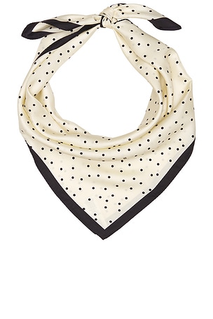 By Malene Birger Poulas Scarf in Black,White